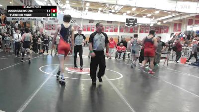 190 lbs Consi Of 8 #2 - Logan Desmarais, New Bedford vs Fletcher Rinke, Bridgewater-Raynham