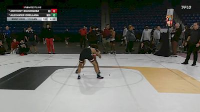 113 lbs 3rd Place - Anthony BoJorquez, New Bedford vs Alexavier Orellana, Woburn