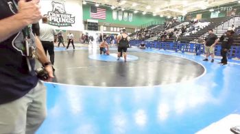 285 lbs 1st Place Match - Andrew DeLaTorre, Moreno Valley vs Ismael Avendano, Adelanto