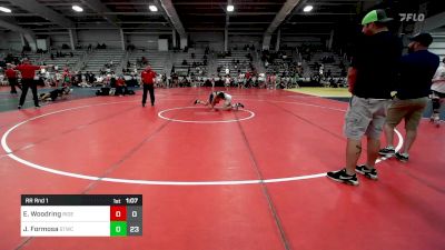 100 lbs Rr Rnd 1 - Ethan Woodring, Ride Out Wrestling Club vs Joseph Formosa, Shore Thing Surf