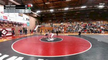 165 lbs 1st Place Match - Banks Norby, Western Wyoming College vs Silas Foster, Southeast Community College