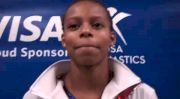 Kennedy Baker of TX Dreams, 7th AA After day 1 Jrs