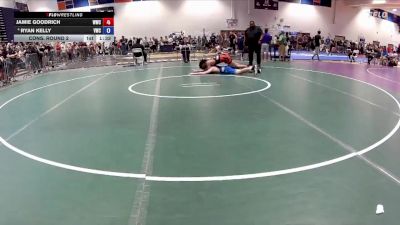 132 lbs Cons. Round 2 - Jamie Goodrich, Warmupgang Wrestling Club vs Ryan Kelly, Viking Wrestling Club