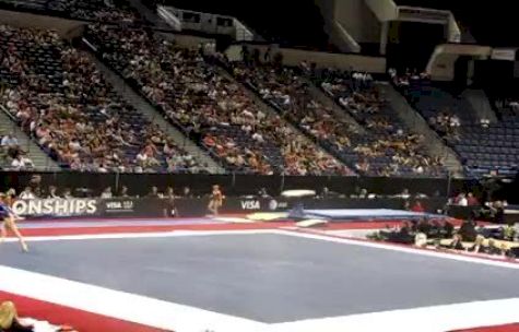 Claire Boyce 2010 US Nationals Day 1 FX