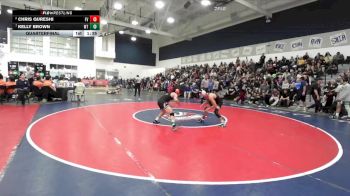 106 lbs Quarterfinal - Kelly Brown, West Torrance vs Chris Qureshi, Fountain Valley