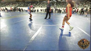 57 lbs Consi Of 8 #2 - Addilynn Quintero, Redskins Wrestling Club vs Serenity Esparza, Best Trained