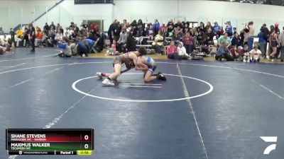 101 lbs Quarterfinal - Shane Stevens, Marauder WC - Warren vs Maximus Walker, Tecumseh WC