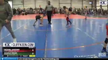 80 lbs Round 2 (6 Team) - Shamus Regan, Dynasty Death Row vs Michael Santoro, NCWAY National Team