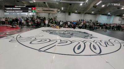 157 lbs Quarterfinal - Nicholas Penfold, Broomfield vs Justus Freeman, Pueblo East
