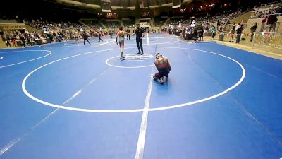 106 lbs Quarterfinal - Keshawn Butler, Blue T McLain vs Zayne Jackson, Blue T Edison