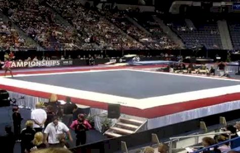 Hallie Mossett 2010 US Nationals Day 1 FX