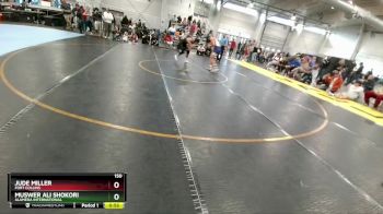 150 lbs Cons. Semi - Jude Miller, Fort Collins vs Muswer Ali Shokori, Alameda International