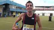 Adrian Blincoe after 3k at 2010 London Diamond League