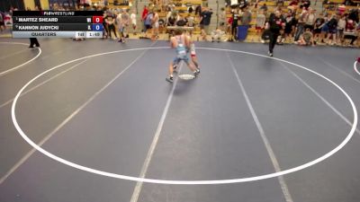 126 lbs Quarters - Martez Sheard, WI vs Kannon Judycki, IL
