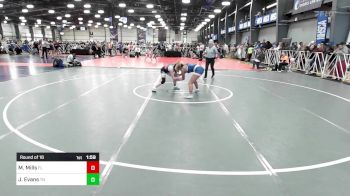 107 lbs Round Of 16 - Mariah Mills, FL vs Jaden Evans, TN