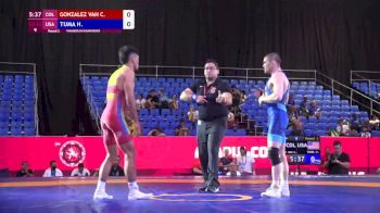 63 kg Round 2 - Hayden Tuma, USA vs Carlos Gonzalez, COL