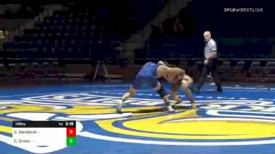 149 lbs Caleb Gross, SDSU vs Chris Sandoval, Northern Colorado