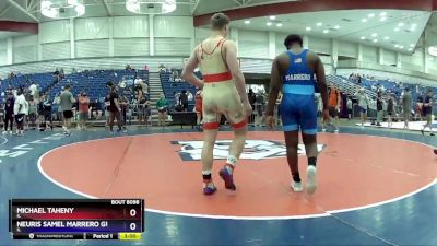 190 lbs Quarterfinal - Michael Taheny, IL vs Neuris Samel Marrero Gual, IL