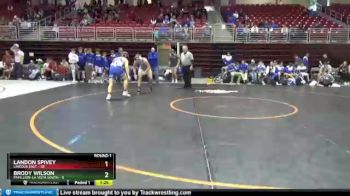 170 lbs Round 1 (8 Team) - Landon Spivey, Lincoln East vs Brody Wilson, Papillion-La Vista South