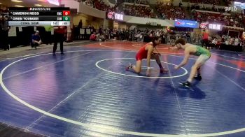 160 lbs Cons. Semi - Cameron Neiss, Ronan Wrestling Club vs Owen Younger, Younger