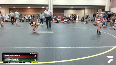 75 lbs Round 3 - Marcus Rideout, Ohio Heroes vs Matteo Danise, Steel Valley Renegades