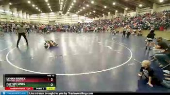 85 lbs Champ Round 1 (16 Team) - Lyman Rarick, Westlake White vs Payton Gines, Syracuse