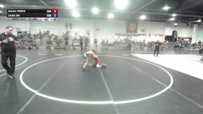 70 lbs Rr Rnd 2 - Isaac Perez, Savage House WC vs Casa Du, Coast Wr Acd