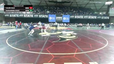 Boys 3A 150 lbs Quarterfinal - Caleb Dale, White River vs Alexander Khait, Bellevue