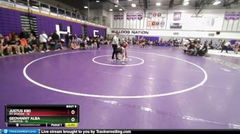 138 lbs Round 1 (32 Team) - Geovanny Alba, Clarkston vs Justus Kiki, Mt. Spokane