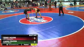 1 lbs Champ. Round 1 - Terry Moore, Holy Innocent`s vs Caden Prater, Social Circle