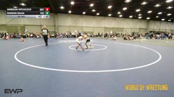 56 lbs Semifinal - Jameson Hitchcock, Northern Colorado 12U vs Hudson Waag, Tulsa Elite 12U 1