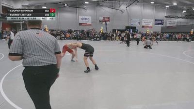 157 lbs Cons. Sub-quarters - Everett Zeitler, Aviators vs Cooper Kirkham, Victory