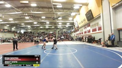 190 lbs Cons. Round 7 - Ryan Wooten, Desert Ridge High School vs Brent White, Snowflake