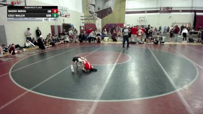 49 lbs Quarters - Saeed Mirza, Edina Wrestling Association vs Colt Walch, GRYND Wrestling