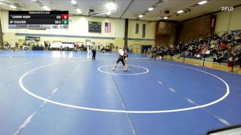 125 lbs Champ. Round 1 - Chris Kish, Carthage College vs JP Culver, Wisconsin-Oshkosh