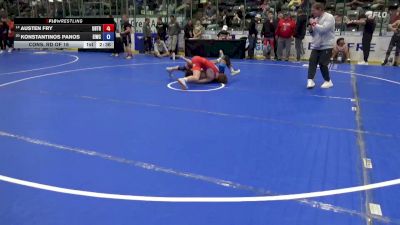 132 lbs Cons. Rd Of 16 - Austen Fry, Ubasa Trained vs Konstantinos Panos, Eastern Iowa Wrestling Club