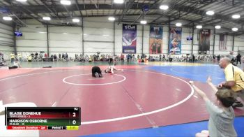 92 lbs Rd# 4- 2:00pm Friday Final Pool - Blaise Donehue, Terps XPress vs Harrison Osborne, PA Blue