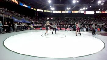 3A 165 lbs Semifinal - Aiden Yearout, St. Maries vs Kaiser Henne, Nampa Christian