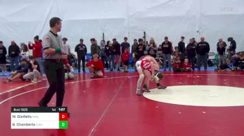 120 lbs Quarterfinal - Mason Glotfelty, Oakland vs Bryndin Chamberla, Clearfield