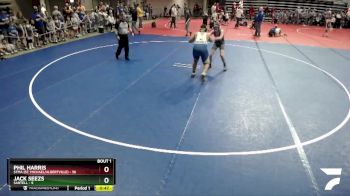 215 lbs Quarterfinals (8 Team) - Phil Harris, STMA (St. Michael/Albertville) vs Jack Seezs, Sartell