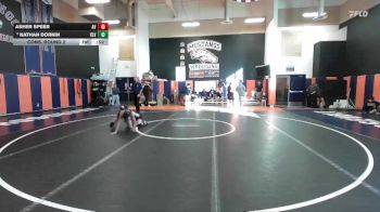 106 lbs Cons. Round 2 - Asher Speer, Apple Valley vs Nathan Dornin, Valley View