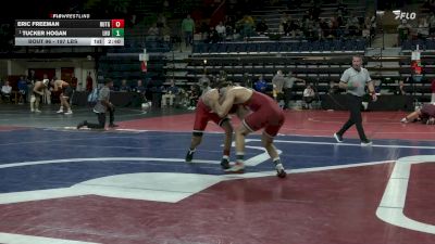 197 lbs Round Of 16 - Eric Freeman, Rutgers vs Tucker Hogan, Lock Haven