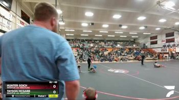 40 lbs Cons. Round 1 - Hunter Goich, Riverton USA Wrestling vs Taydon McGarr, Riverton USA Wrestling