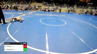 70 lbs Rr Rnd 2 - Karson Woods, Morris Wrestling Association vs Lukus Ringquist, HURRICANE WRESTLING ACADEMY