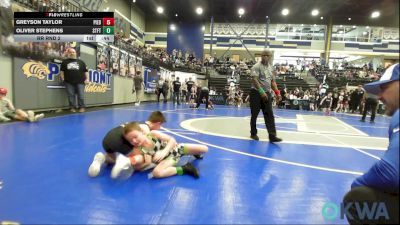 66 lbs Rr Rnd 2 - Greyson Taylor, Piedmont vs Oliver Stephens, Standfast