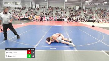 113 lbs Rr Rnd 2 - Travis Clawson, LAW Jordan Hunt vs Zane Beard, Ohio Lightning