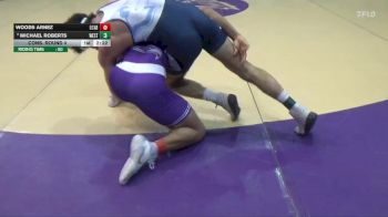 165 lbs Cons. Round 4 - Woods Arnez, University Of The Ozarks vs Michael Roberts, Westminster