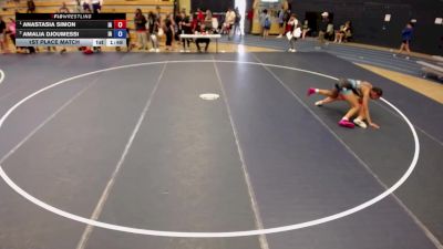 155 lbs 1st Place Match - Anastasia Simon, IA vs Amalia Djoumessi, IA
