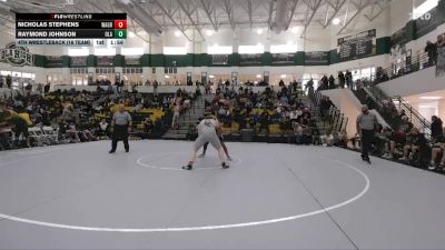 285 lbs 4th Wrestleback (16 Team) - Nicholas Stephens, Walnut Grove vs Raymond Johnson, Ola