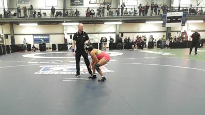 132 lbs Consolation - Siena Vega, BTS- Brooklyn Technical vs Caitlin Maragioglio, Bellport